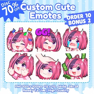 Eigene Chibi Twitch Emotes: Animiertes Gaming Emoji