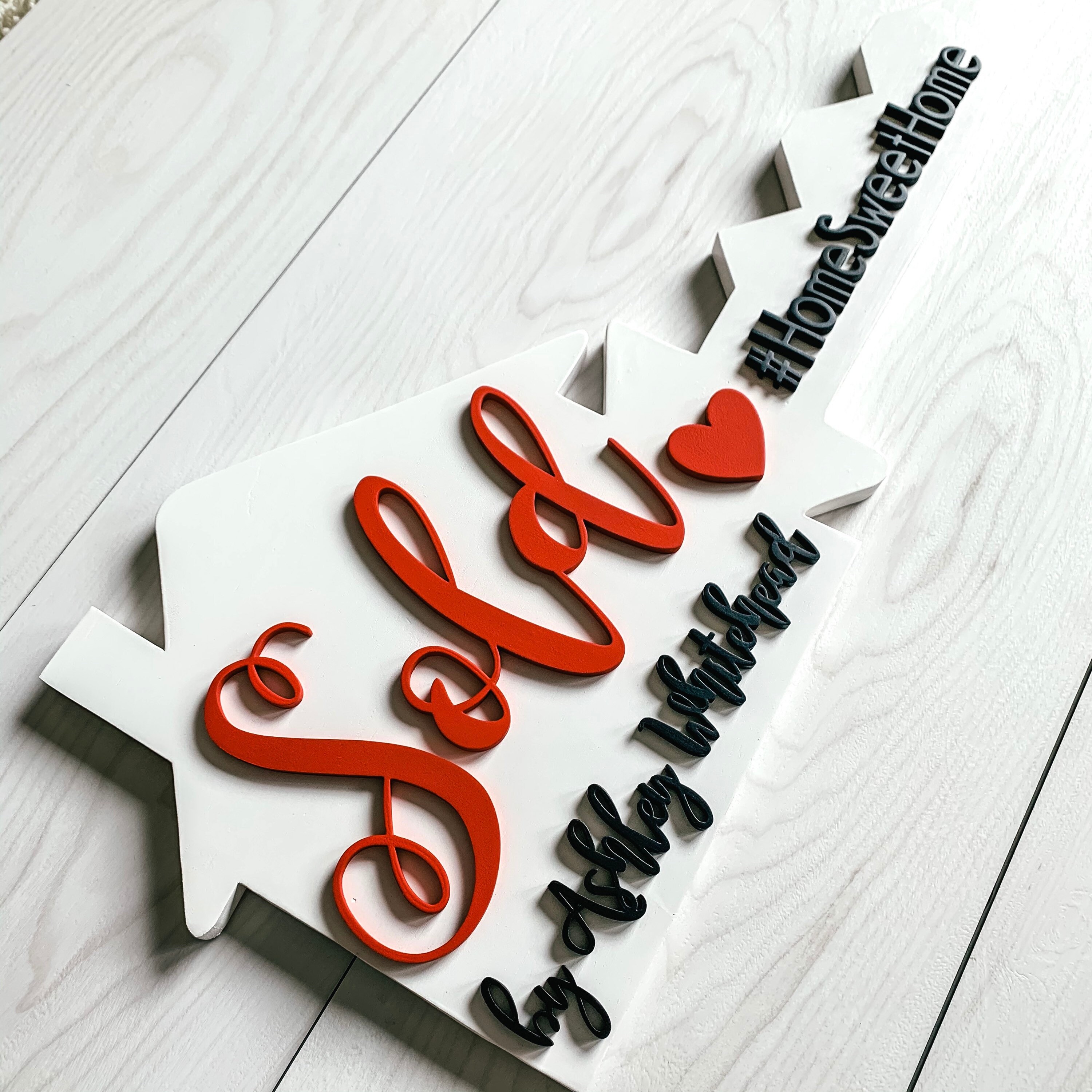 Realtor sold key sign