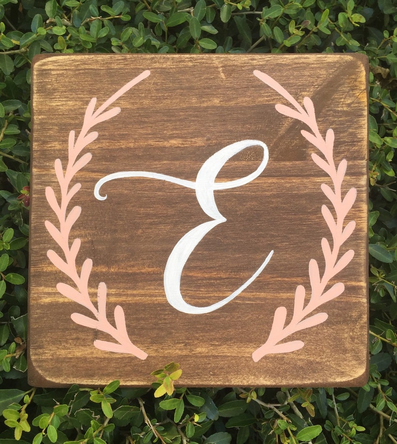 Wood letter signs Etsy