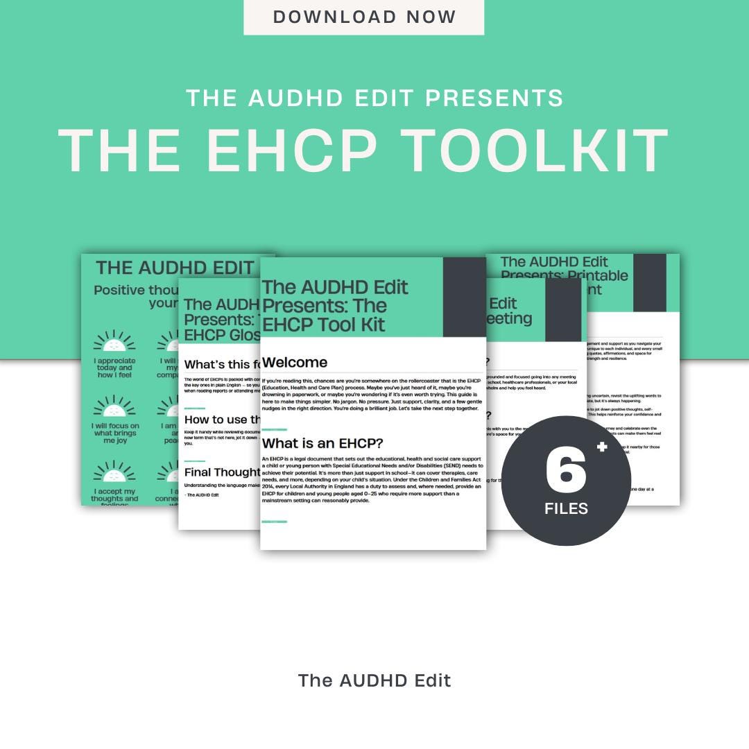 EHCP Parent Toolkit | Editable Templates, Evidence Tracker, SEND ...