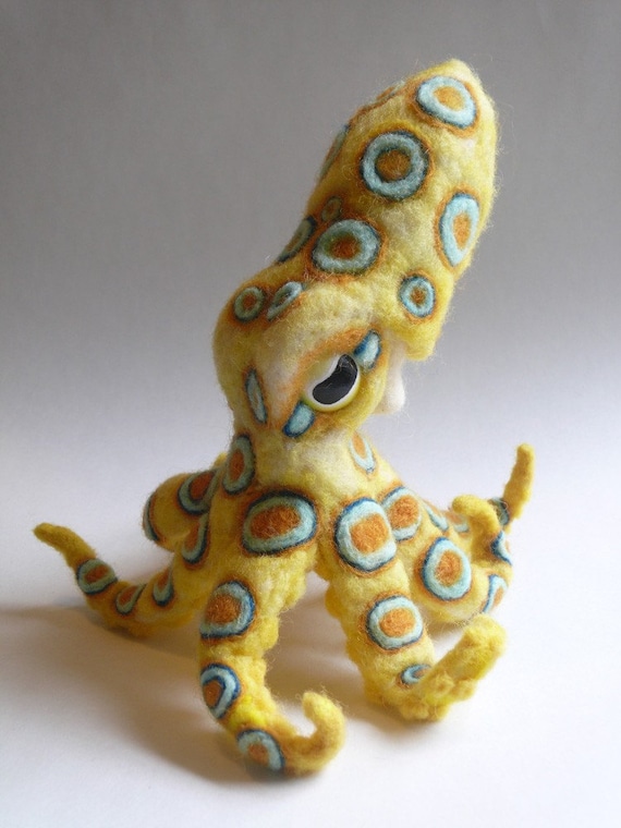 blue ringed octopus plush