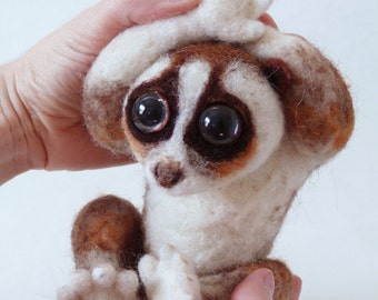 Felted slow loris