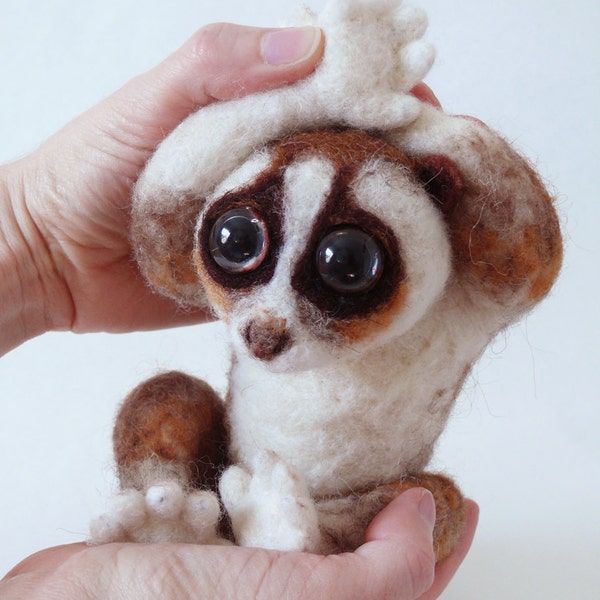 Felted slow loris
