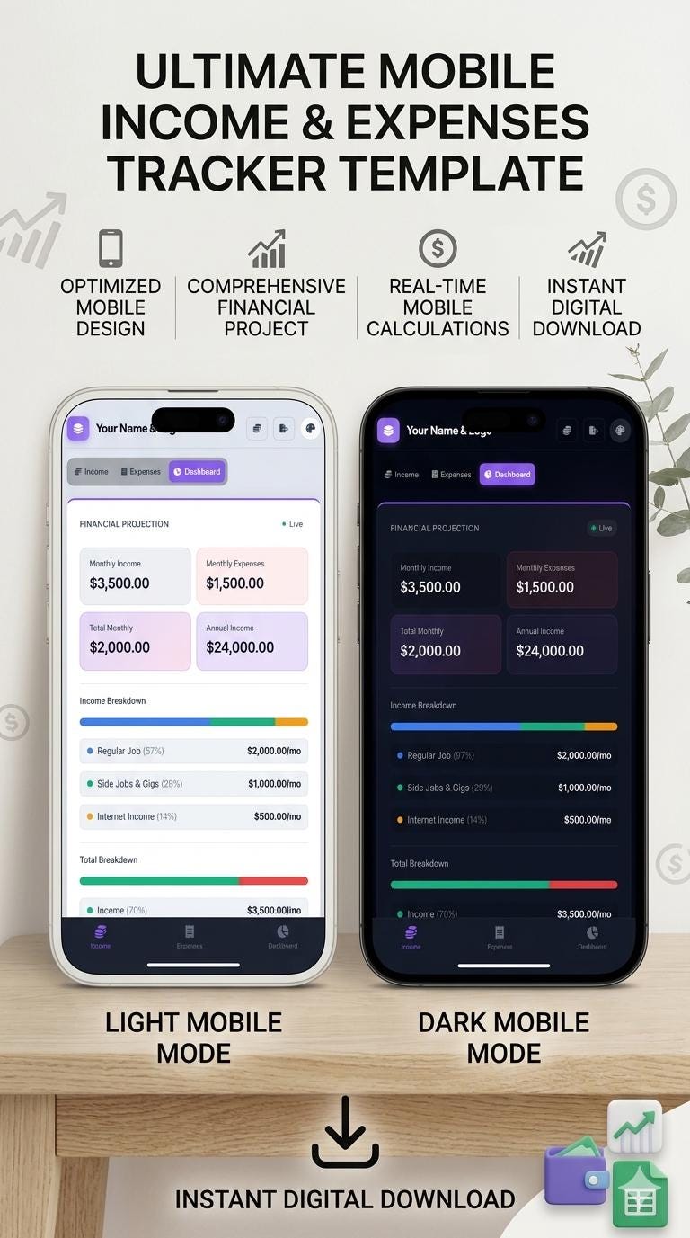 Income Expense Tracker Source Code | Financial Tool (digital Download ...