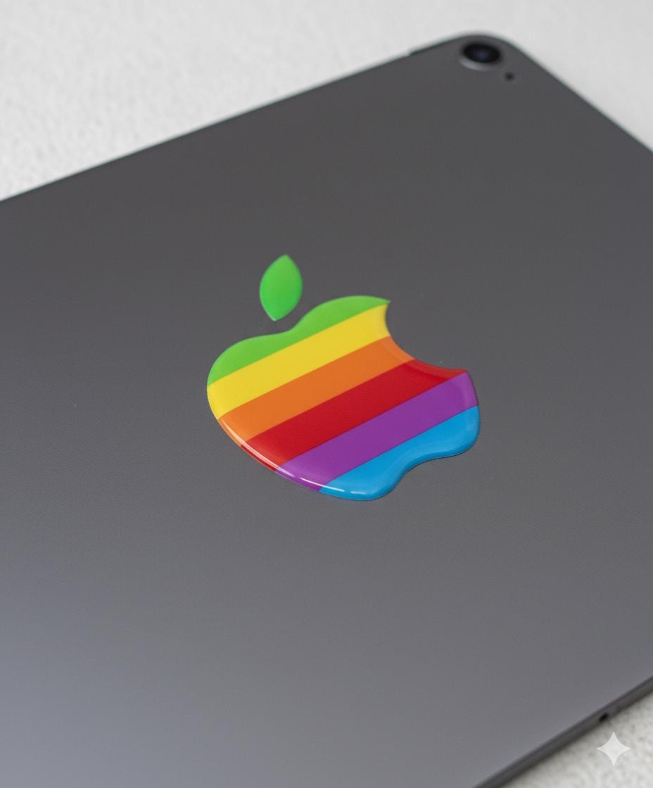 Retro apple logo - Etsy México, image size:928x1120
