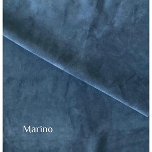 Marino Genuine Ultrasuede Vegan Blue