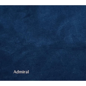 Classic Navy Genuine Ultrasuede Vegan Blue