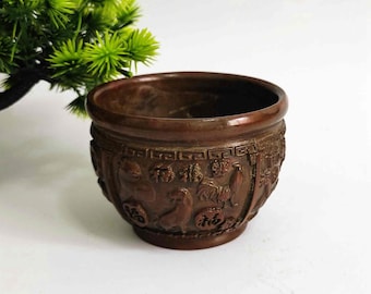 Vintage Bronze Handmade Chinese Zodiac Incense Burner – Tea Pet Statue  – Feng Shui Statue