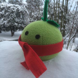 Winter Melon Cute Food Plush Stuffed Toy Fruit Vegetable Polar image 1