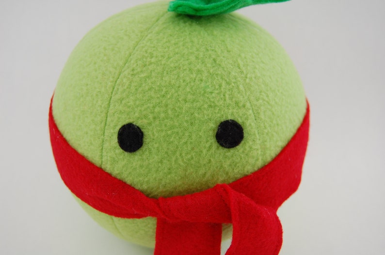 Winter Melon Cute Food Plush Stuffed Toy Fruit Vegetable Polar image 4