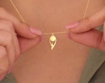 Journey Within Necklace – Spiritual Awakening Pendant – Inner Growth Jewelry