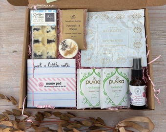 Entspannende Spa-Geschenkbox UK | Verwöhnkorb zur Selbstpflege (Briefkastengeschenk)
