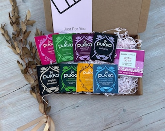 Pukka Tee & Schokolade Geschenk-Box | Lehrer, Mama, Freund Pflege Paket
