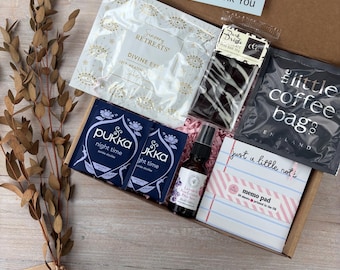 Prüfung Leckerli-Box | Lehrer-Betreuungspaket | Danke Geschenkbox Verwöhnen | Geburtstags-Spa-Kit | Selbstfürsorge
