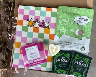 Entspannungs-Verwöhnkorb | Self Care Treat Box, Geburtstagsgeschenk, Exam Care Paket