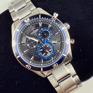 CITIZEN Men&#39;s Watch Collection Eco-Drive Chronograph VO10 Series