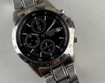 Seiko X Nonnative Solar Chronograph Mens 47mm Watch - Etsy