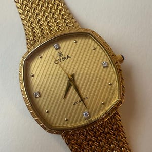 Cyma Diamond Watch - Etsy