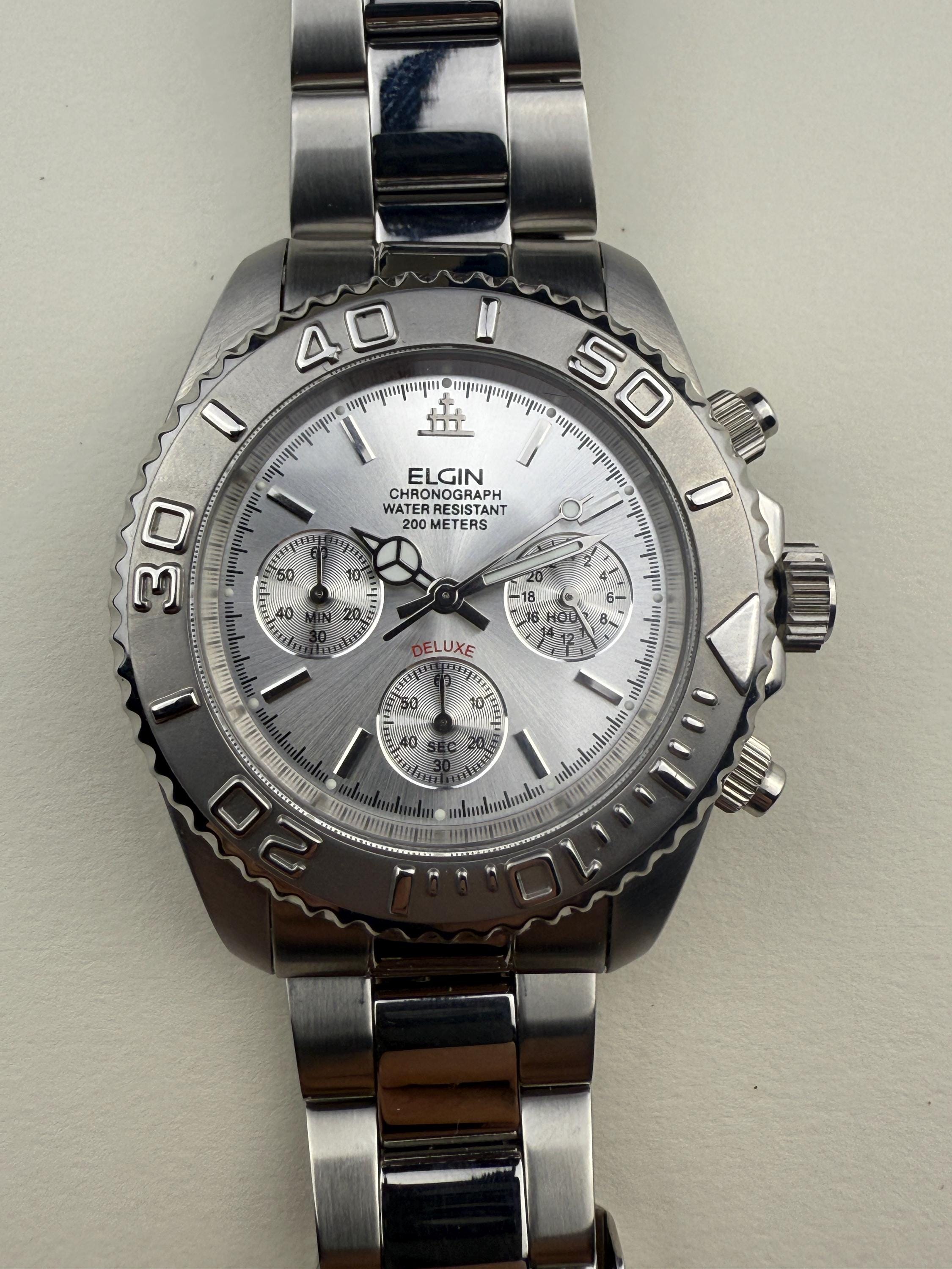 ELGIN Watch ☆CREDIT Grade 0 no.23058 仙68 ELGIN FK-581-TN 腕時計 