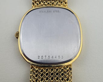 LONGINES 960 3228 Gold Dial 30mm Quartz Watch Vintage - Etsy Canada