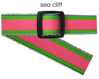 Dog Collar Preppy Stripe