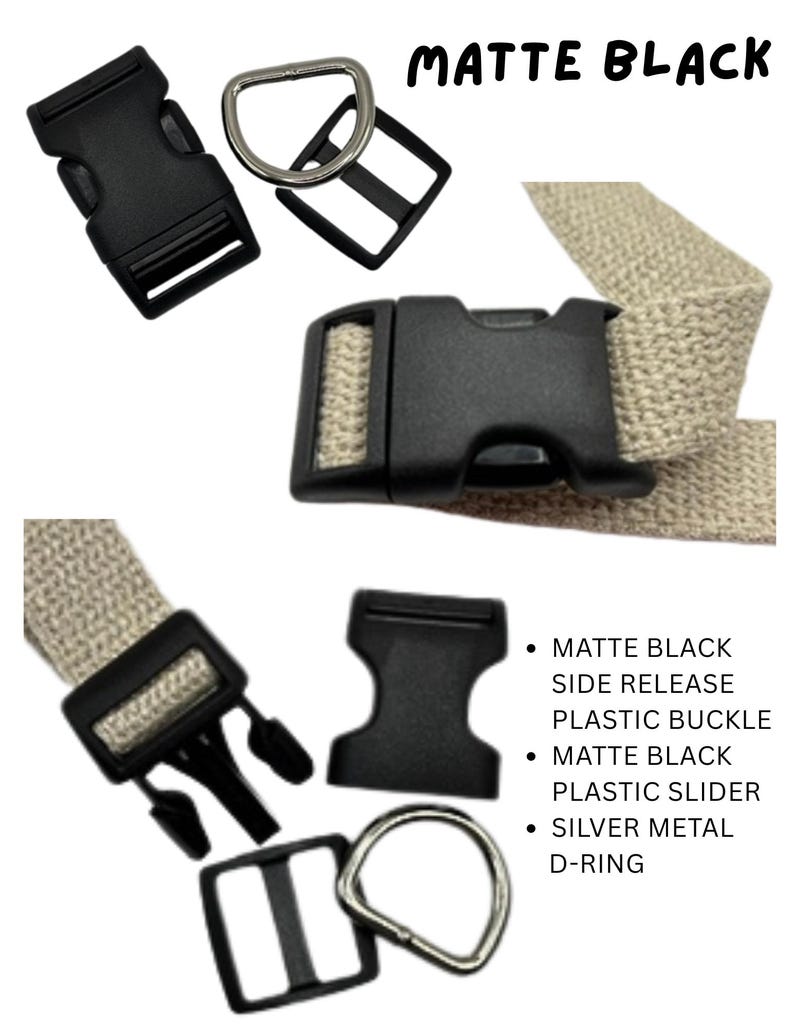 Linda coleira de cânhamo em tons pastel para cães imagem 6