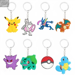 Llavero de Pokémon, un regalo para fanáticos de los dibujos animados japoneses y geeks: accesorio de manga