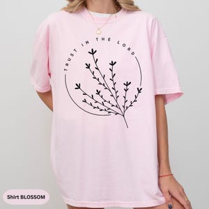 Trust In The Lord Shirt, Religious Shirt, Faith Shirt, Christian Gift, Bible Verse Tee, Sunday Church Shirt, Christian T-Shirt, Jesus Tee