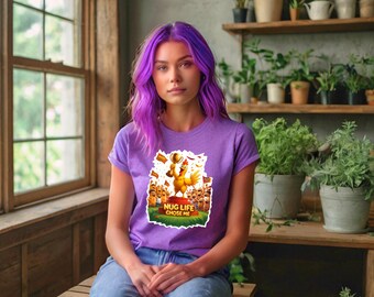 Chicken Nug Life T-Shirt: Funny Foodie Tee, Chicken Lover Gift