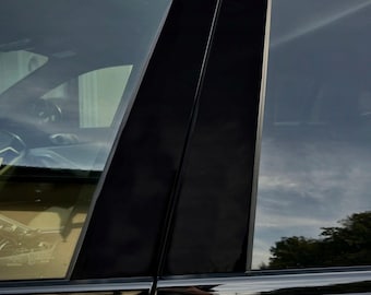 Gloss Black B Pillar Wrap – Premium Oracal Vinyl Protective Decal