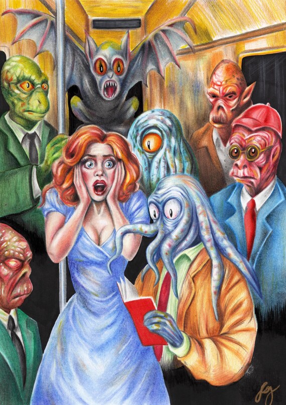 Limited Edition | Monsters | A4 Art Print