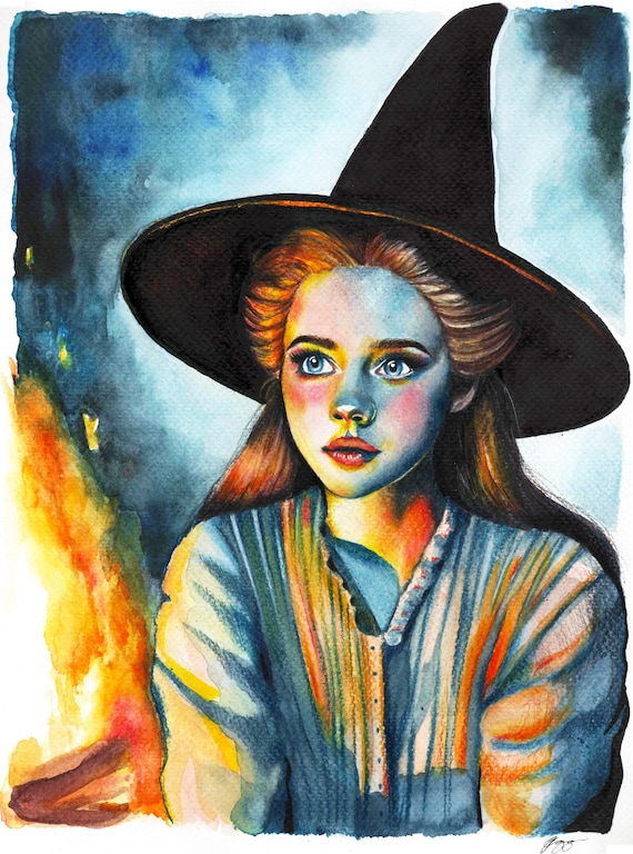 Limited Edition | Witch in Love | A4 Art Print