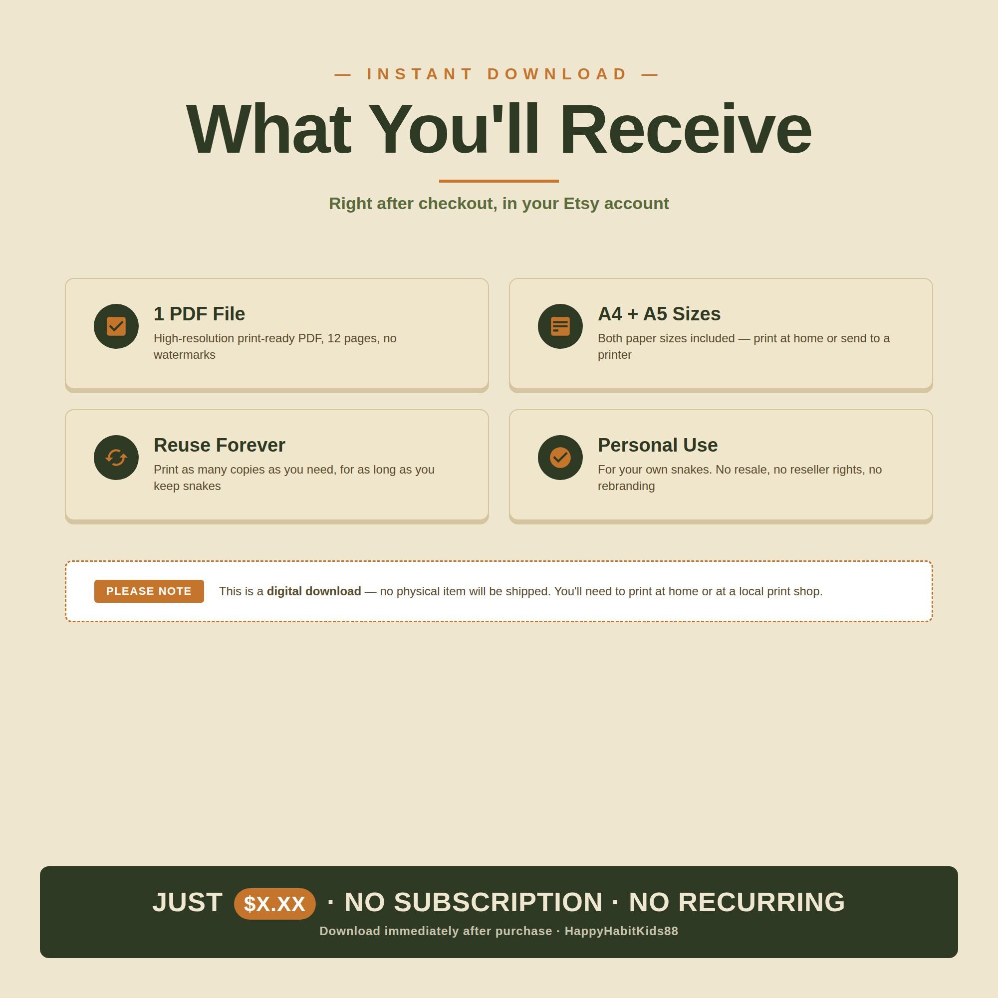 Ball Python Care Journal Printable PDF | Snake Feeding Log Tracker ...