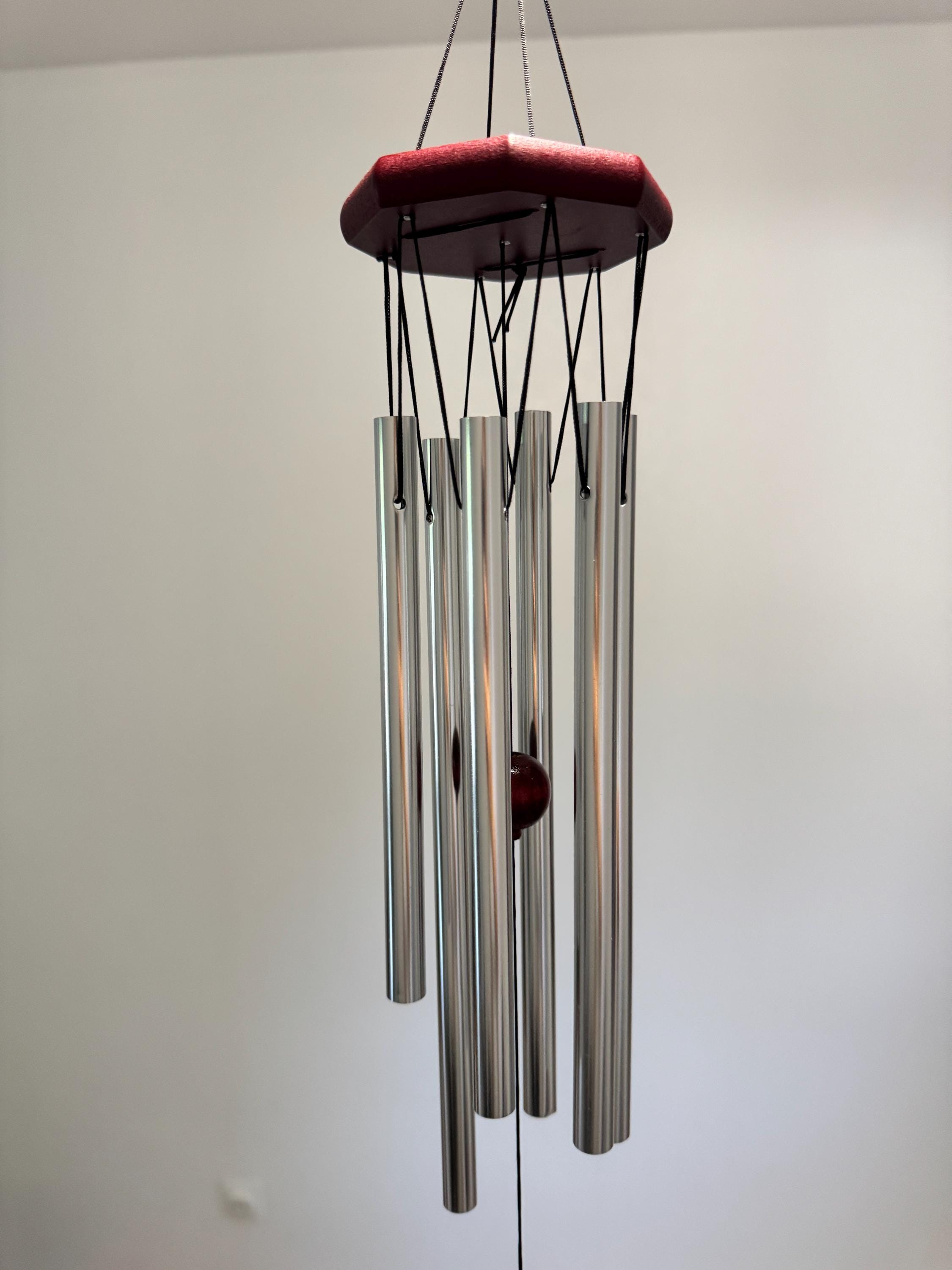 Metal Wind Chime, 30 Inch Harmonic Deep Tone Metal and