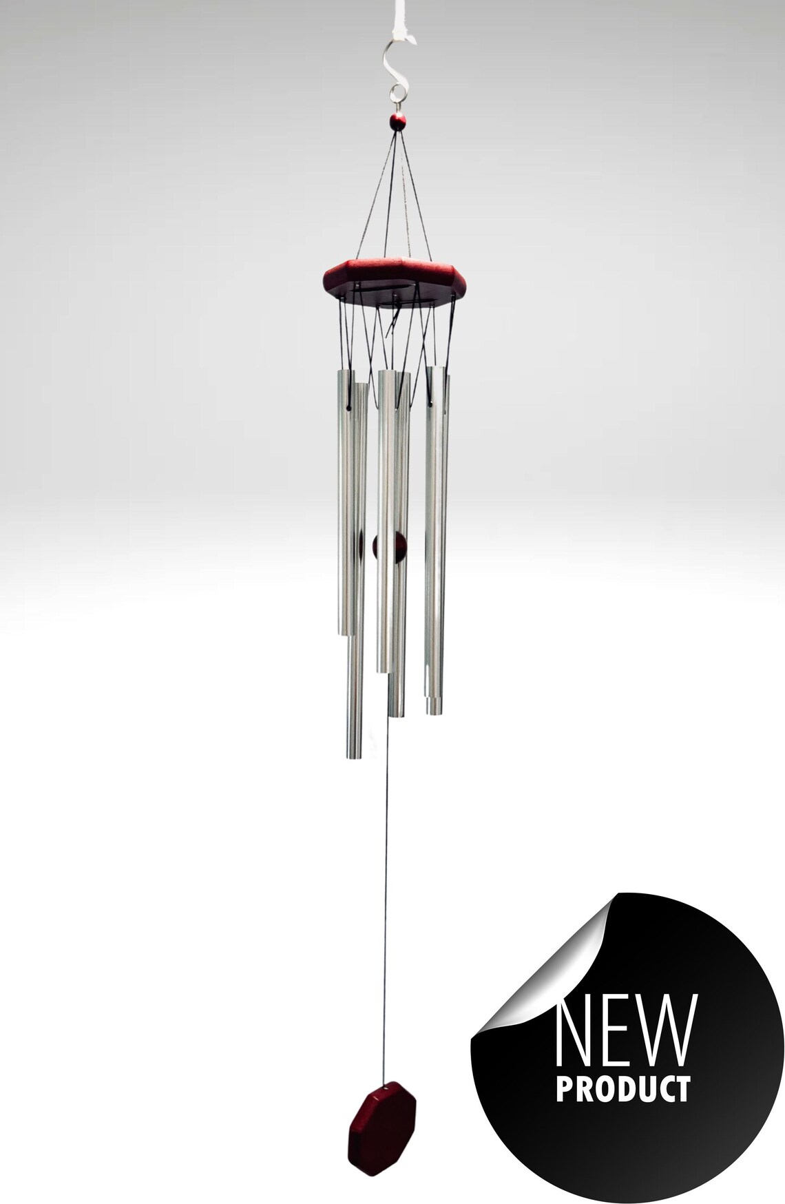 Metal Wind Chime, 30 Inch Harmonic Deep Tone Metal and