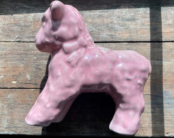 Nelson McCoy Planter Lamb Pink