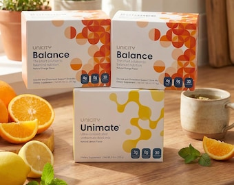 Unicity Balance & Unimate Lemon Ginger Digestive Support Pack