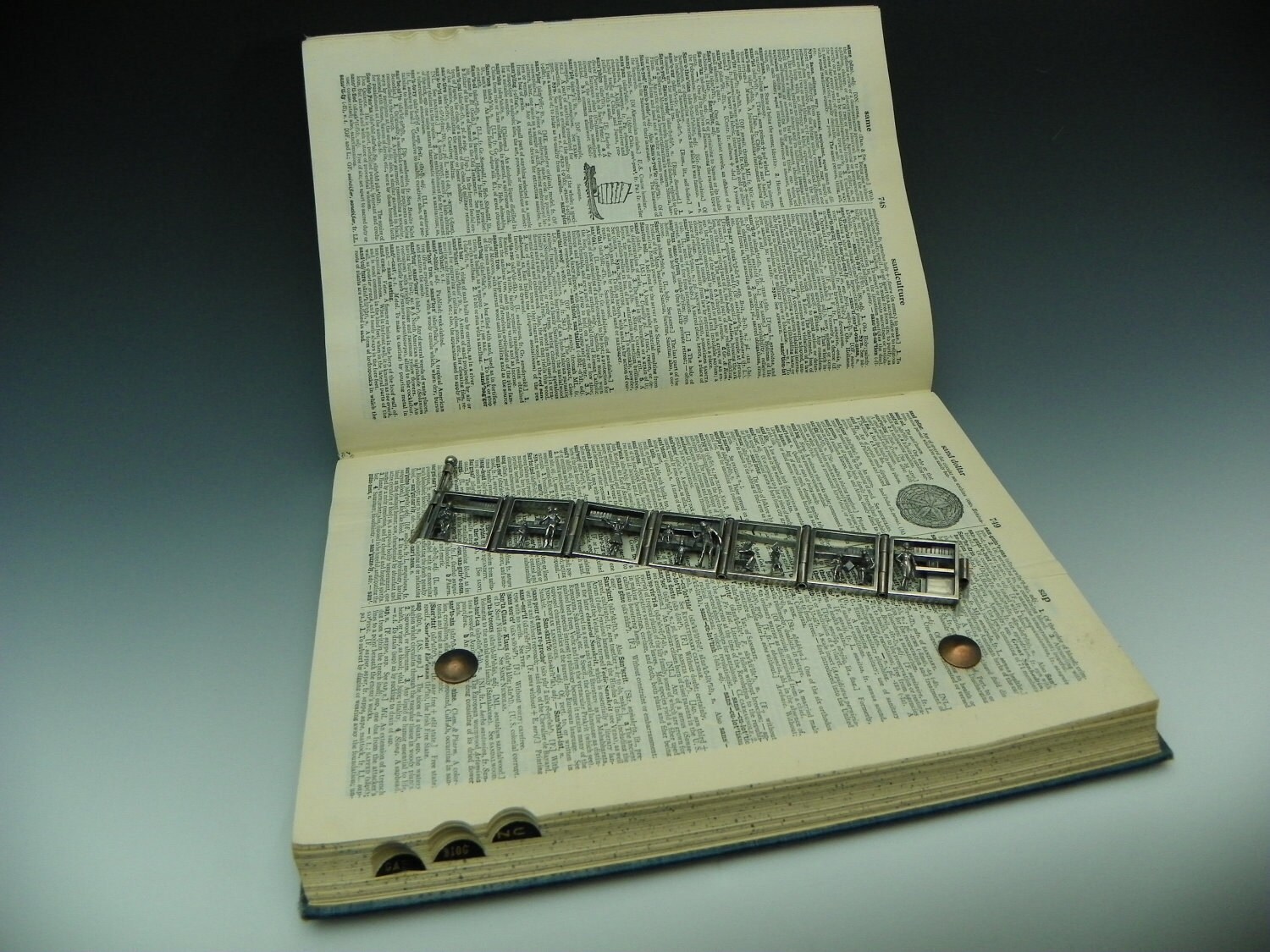 Bracelet in Dictionary Etsy