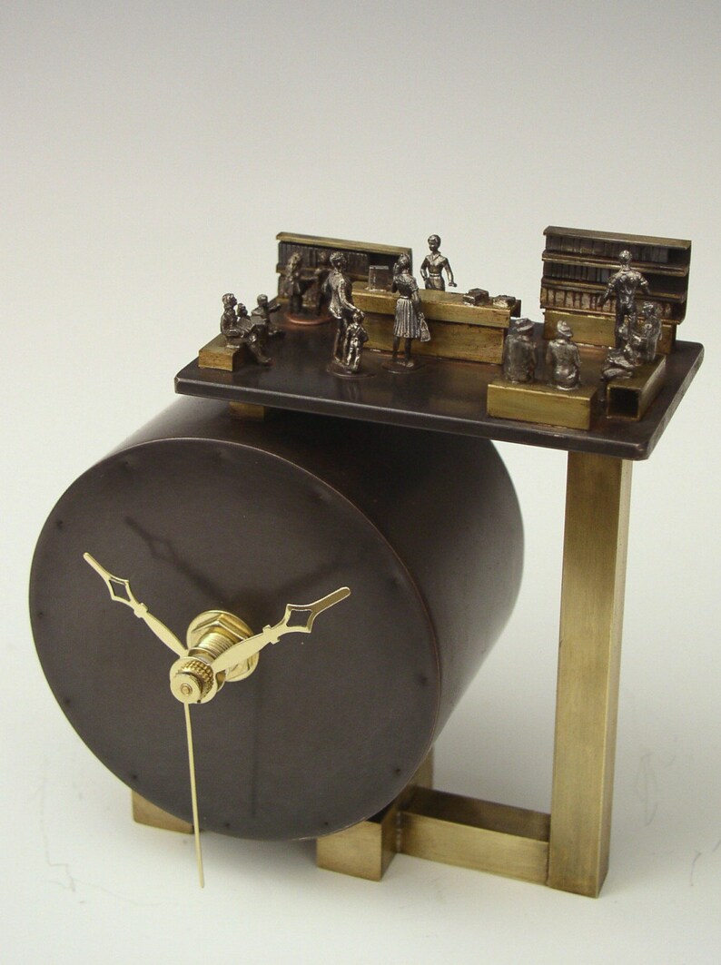 Friends of the Library Clock - Etsy