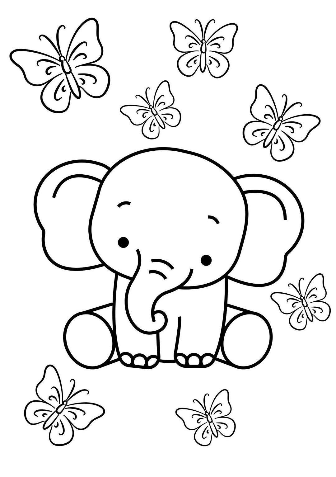 Printable Coloring Pages for Kids | Fun Animal Story Scenes | Instant