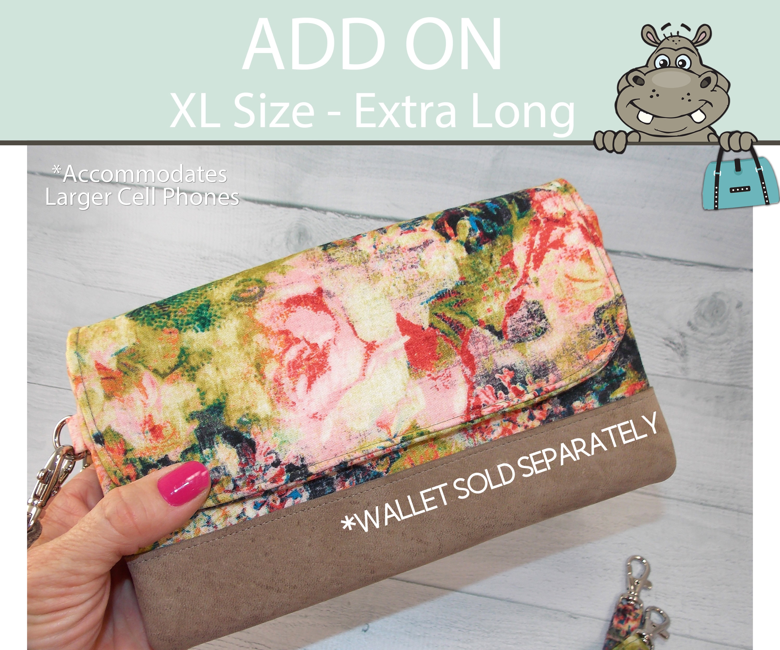 ADD ON XL Extra Long Add Length to Your Double Zip 