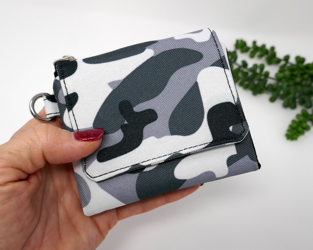 Cartera de camuflaje en liquidación, lona impermeable de camuflaje