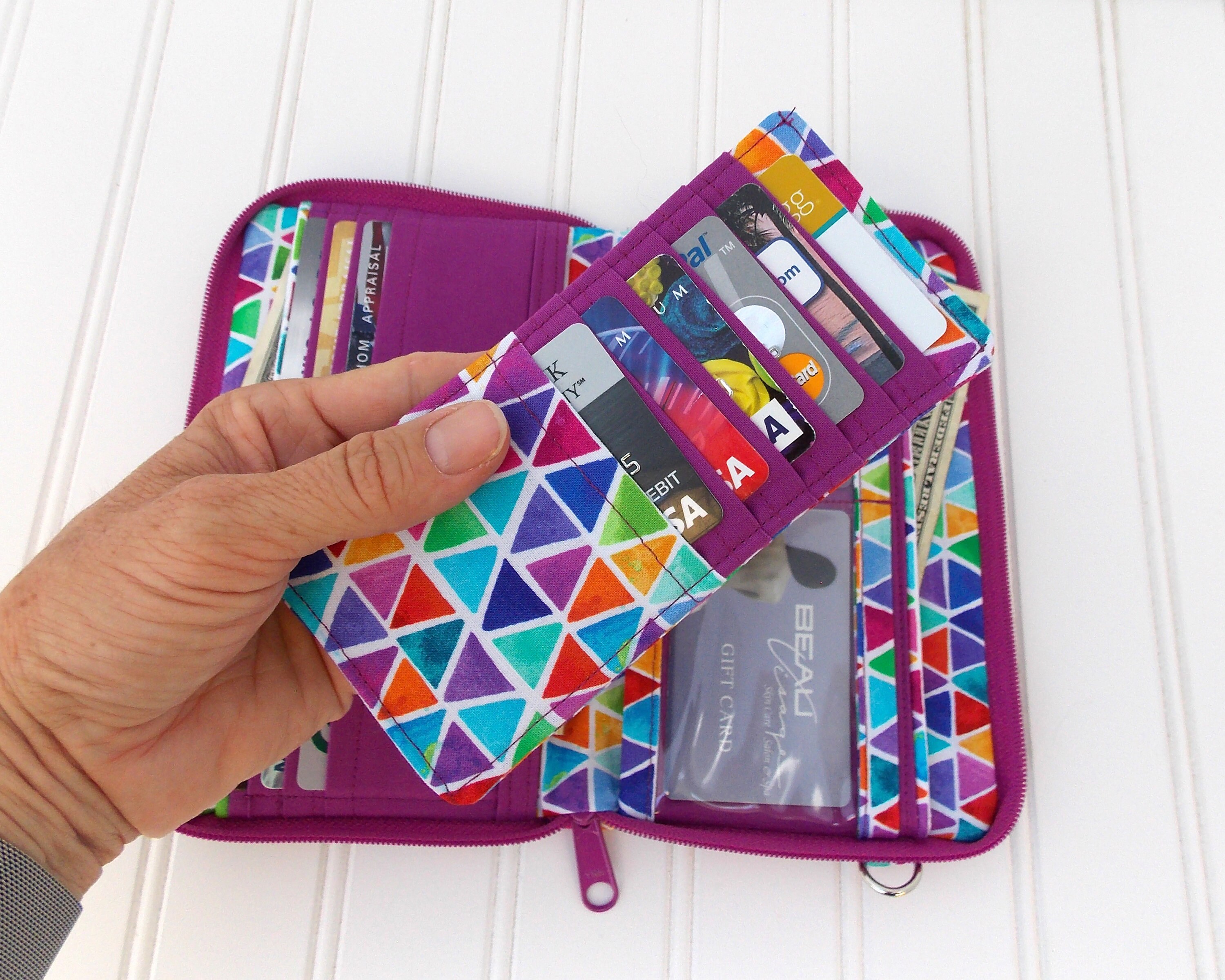 Credit Card Insert 6Slot Card Insert Add More Card Slots Etsy