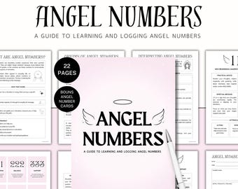 Guida ai numeri degli angeli, mazzo di oracoli, guida spirituale, numerologia, interpretare i messaggi divini, sequenze numeriche, carte dei numeri degli angeli, manifestazione