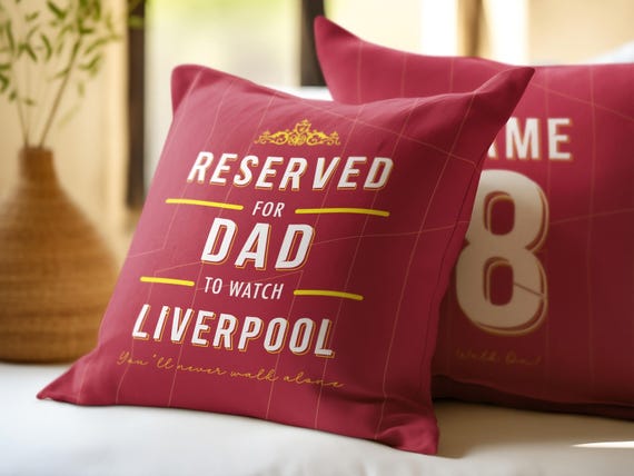 Personalized Liverpool Soccer Pillowcase: Football Fan Gift