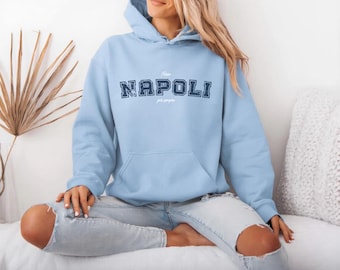 Buitoni Soccer Italy Italian Hoodie Sweathshirt SSC Napoli Retro