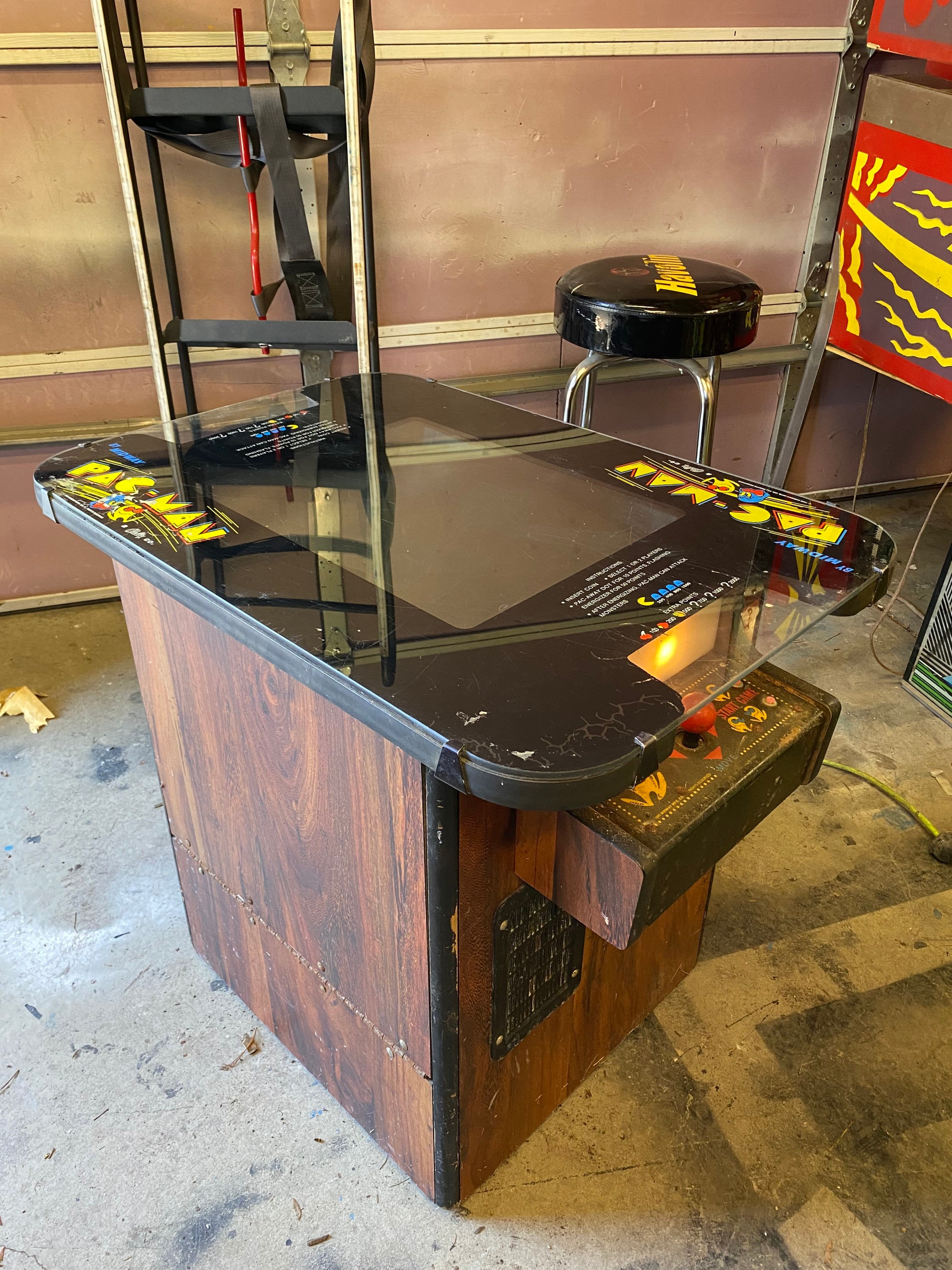 Original PAC Man Tabletop Arcade Video Game, Working Great Etsy