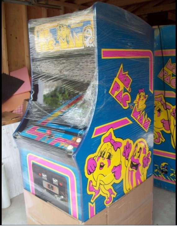 old ms pacman game midway buyer