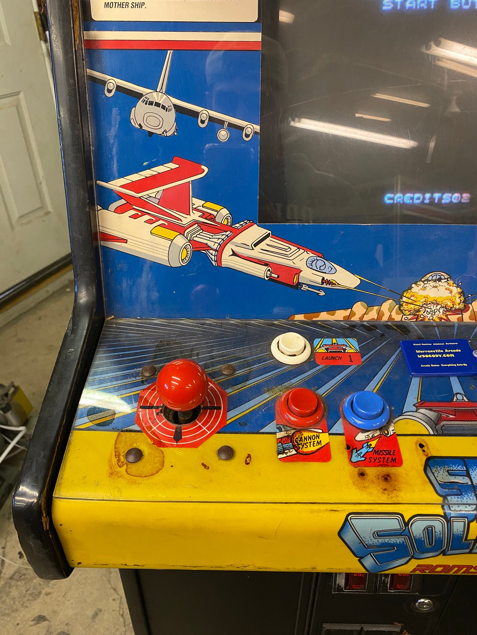 ROMSTAR Sky Soldiers Original Videogame Arcade Works Etsy