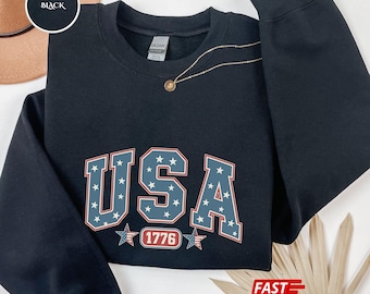 Felpa USA 1776, Felpa americana del 4 luglio, Felpa con cappuccio per il Giorno dell'Indipendenza, Felpa con cappuccio per il Giorno della Memoria, Felpa con cappuccio per la Libertà, Felpa Free America